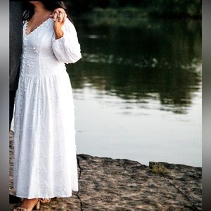 ASOS Design MIDI Dress Button Front